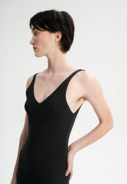 Melawear Damen Strick Kleid DIJA