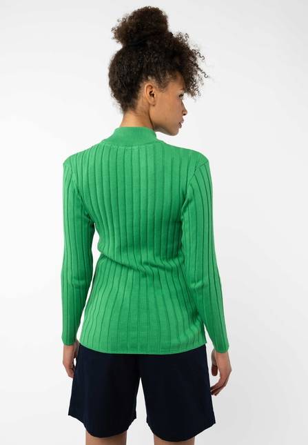 Melawear Damen Strickpullover Mit Mockneck AMBA