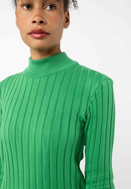 Melawear Damen Strickpullover Mit Mockneck AMBA