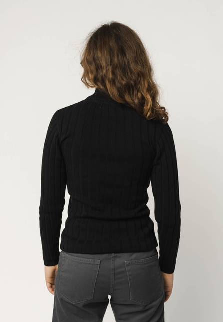 Melawear Damen Strickpullover Mit Mockneck AMBA