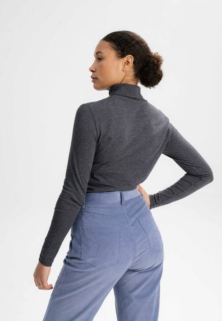 Melawear Damen Turtleneck Shirt ANCHAL