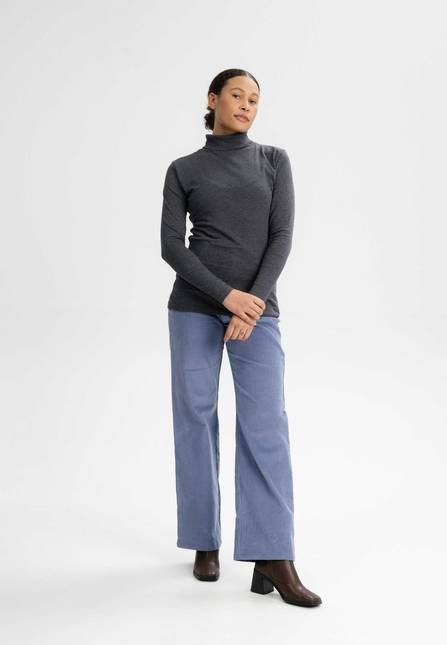 Melawear Damen Turtleneck Shirt ANCHAL