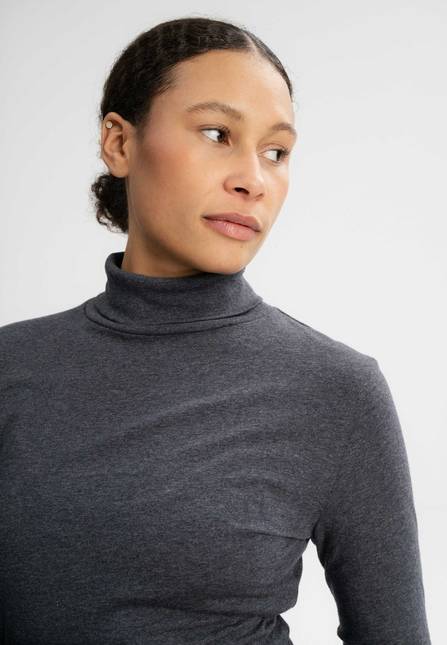 Melawear Damen Turtleneck Shirt ANCHAL