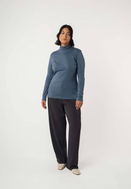 Melawear Damen Turtleneck Shirt ANCHAL
