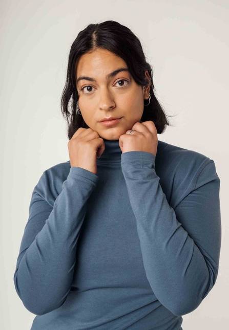 Melawear Damen Turtleneck Shirt ANCHAL