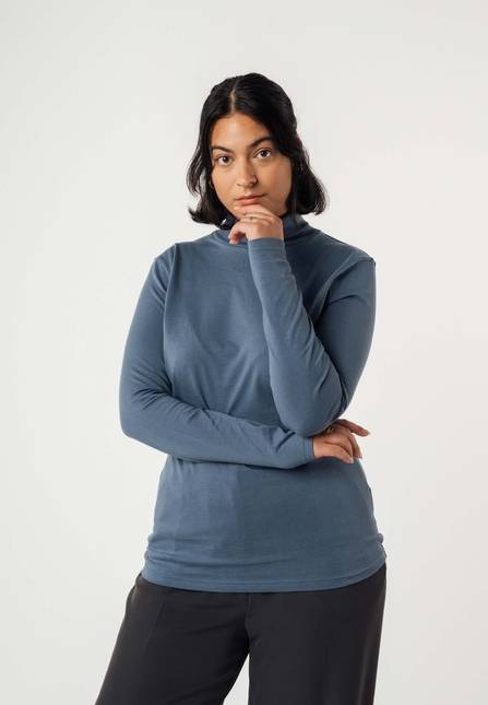 Melawear Damen Turtleneck Shirt ANCHAL