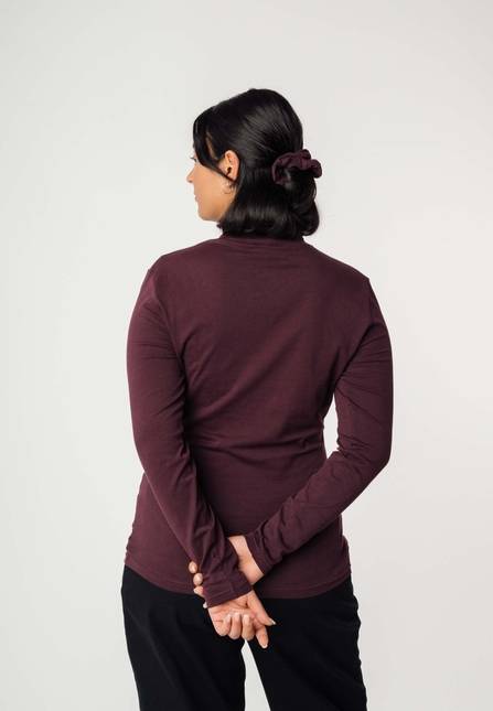 Melawear Damen Turtleneck Shirt ANCHAL