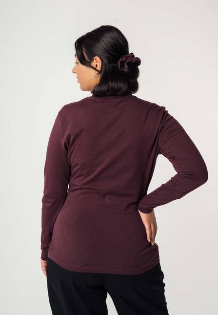 Melawear Damen Turtleneck Shirt ANCHAL