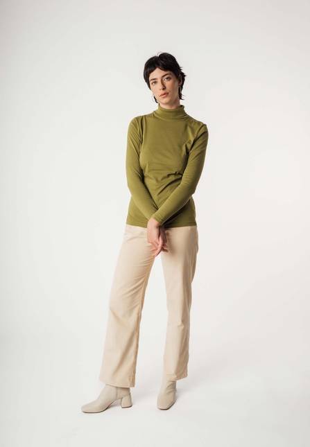 Melawear Damen Turtleneck Shirt ANCHAL