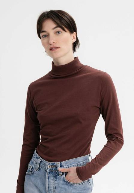 Melawear Damen Turtleneck Shirt ANCHAL