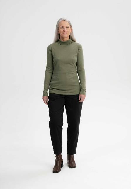 Melawear Damen Turtleneck Shirt ANCHAL