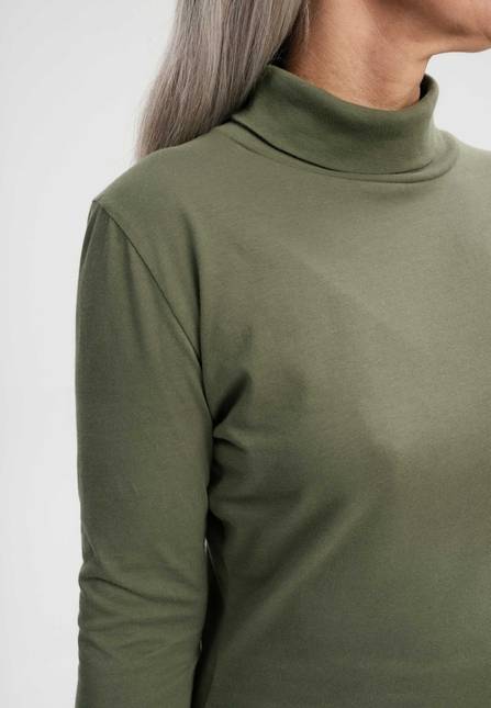 Melawear Damen Turtleneck Shirt ANCHAL