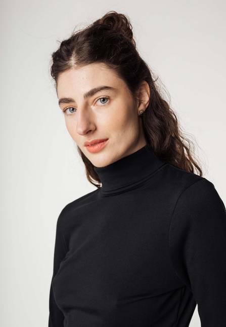 Melawear Damen Turtleneck Shirt ANCHAL