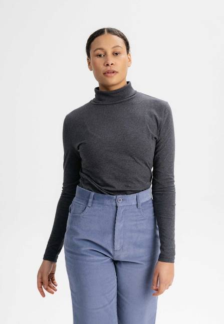 Melawear Damen Turtleneck Shirt ANCHAL