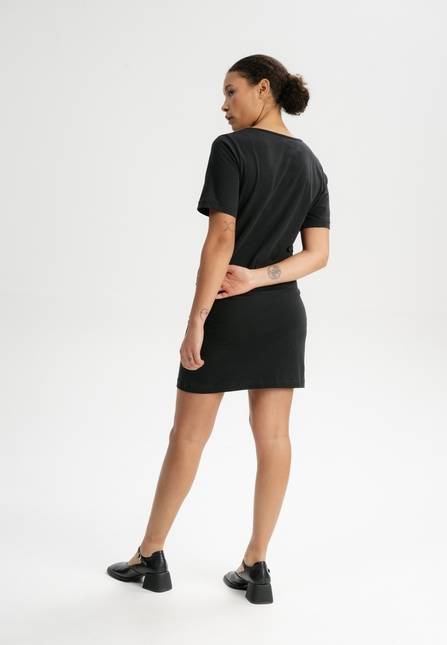 Melawear Damen V-Neck Kleid JANITRA