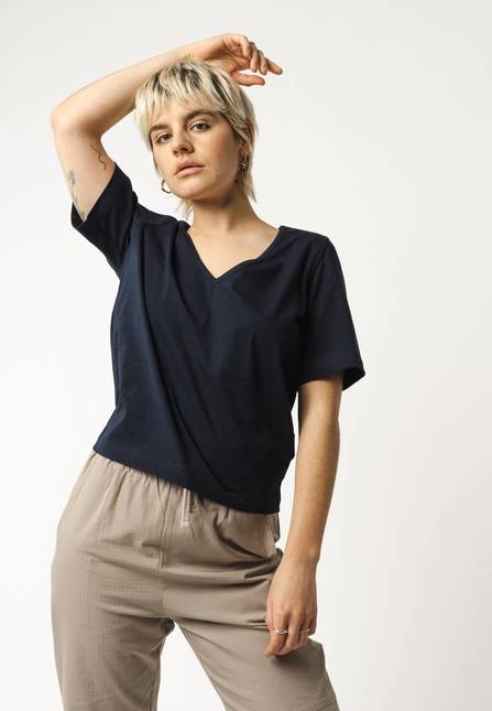 Melawear Damen V-Neck T-Shirt LALI
