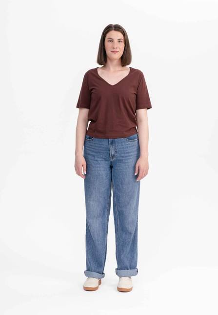Melawear Damen V-Neck T-Shirt LALI