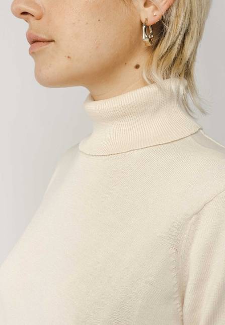 Melawear Feinstrick Rollkragenpullover MAYURA