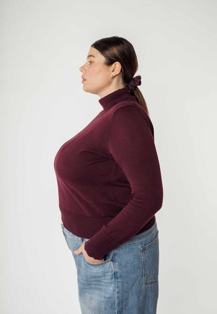 Melawear Feinstrick Rollkragenpullover MAYURA
