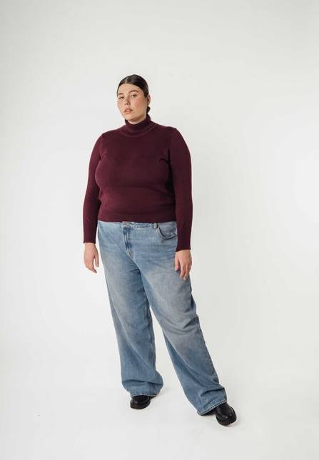 Melawear Feinstrick Rollkragenpullover MAYURA