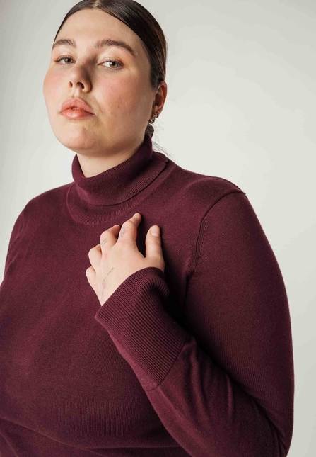 Melawear Feinstrick Rollkragenpullover MAYURA