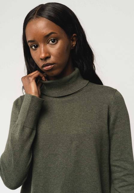 Melawear Feinstrick Rollkragenpullover MAYURA