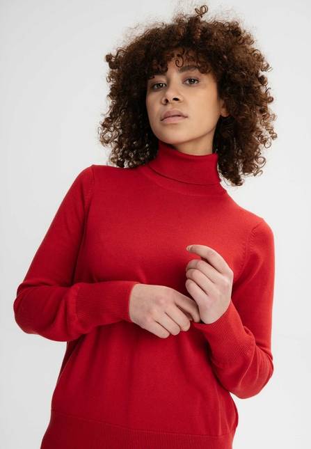 Melawear Feinstrick Rollkragenpullover MAYURA