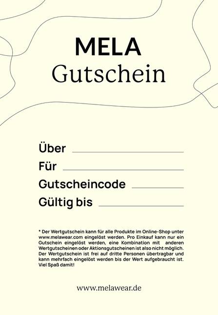 Melawear Gutschein über 75€