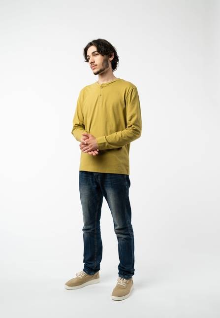 Melawear Henley Langarmshirt RAHUL