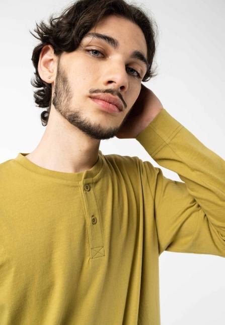 Melawear Henley Langarmshirt RAHUL