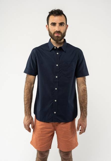 Melawear Herren Hemd kurzärmlig DEEPAK