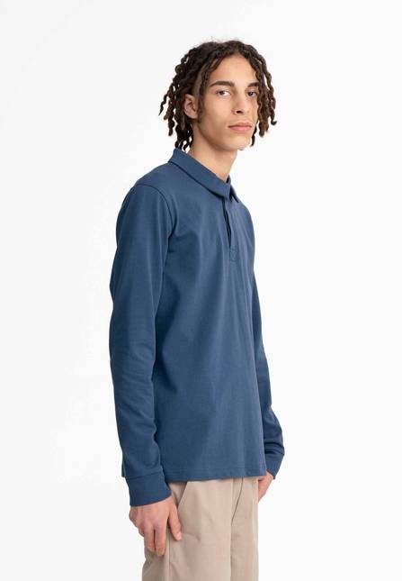 Melawear Herren Langarm Polo Shirt DIVIT