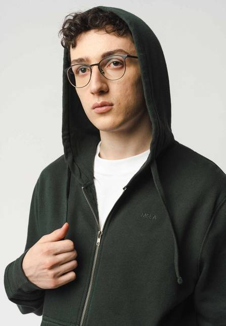 Melawear Hoodiejacke Mit Reißverschluss DEVADAS