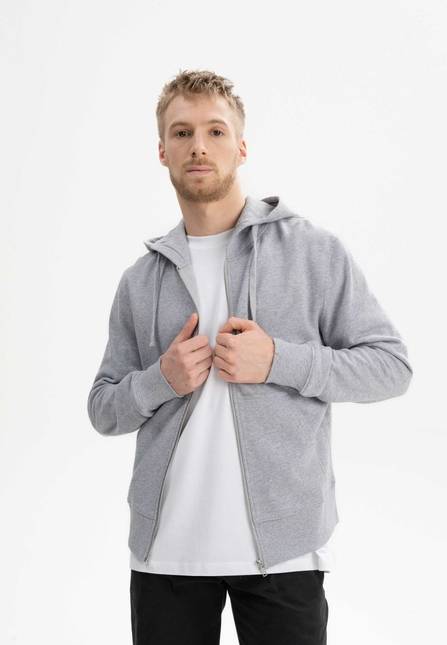 Melawear Hoodiejacke mit Reißverschluss DEVADAS