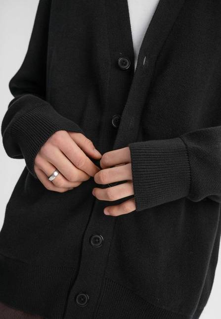 Melawear Jacquard Strick Cardigan JAAPAK