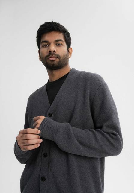 Melawear Jacquard Strick Cardigan JAAPAK