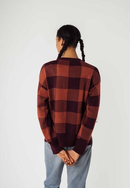 Melawear Jacquard Strickpullover FAIZA