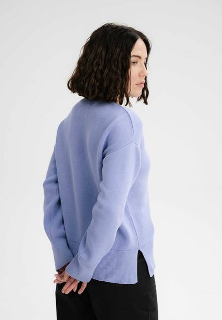 Melawear Jacquard Strickpullover FAIZA
