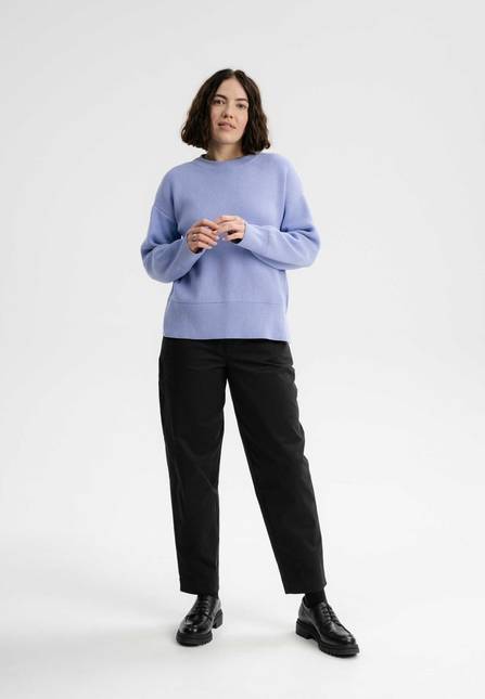 Melawear Jacquard Strickpullover FAIZA