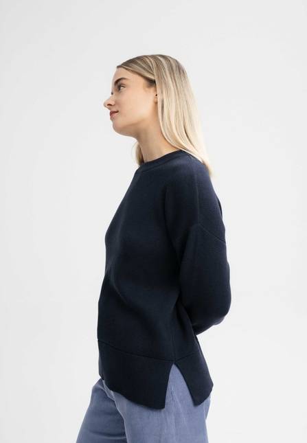 Melawear Jacquard Strickpullover FAIZA