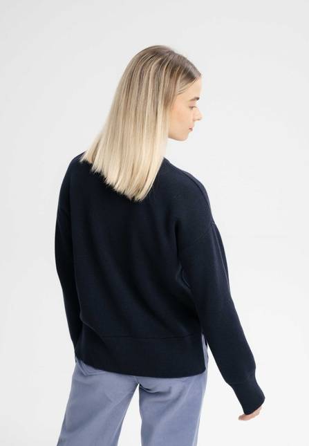Melawear Jacquard Strickpullover FAIZA
