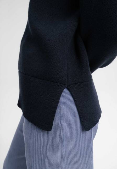 Melawear Jacquard Strickpullover FAIZA