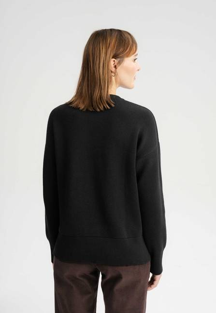 Melawear Jacquard Strickpullover FAIZA
