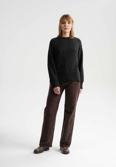 Melawear Jacquard Strickpullover FAIZA