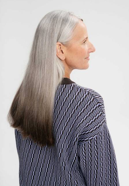 Melawear Jacquard Strickpullover FAIZA