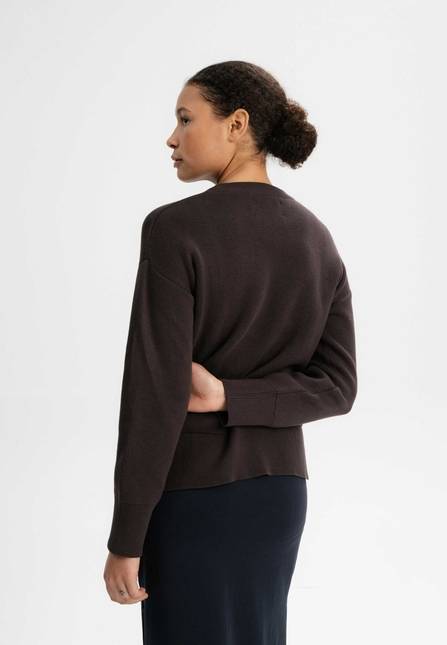 Melawear Jacquard Strickpullover FAIZA