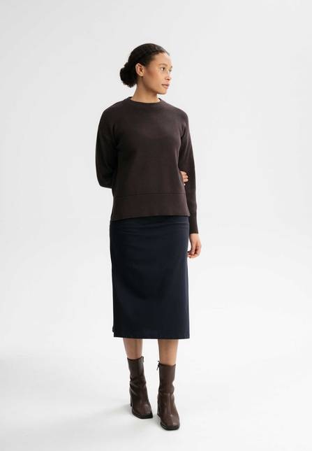 Melawear Jacquard Strickpullover FAIZA