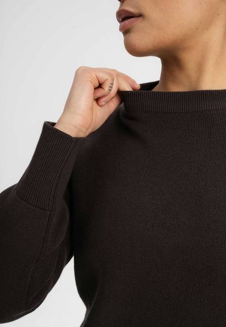 Melawear Jacquard Strickpullover FAIZA