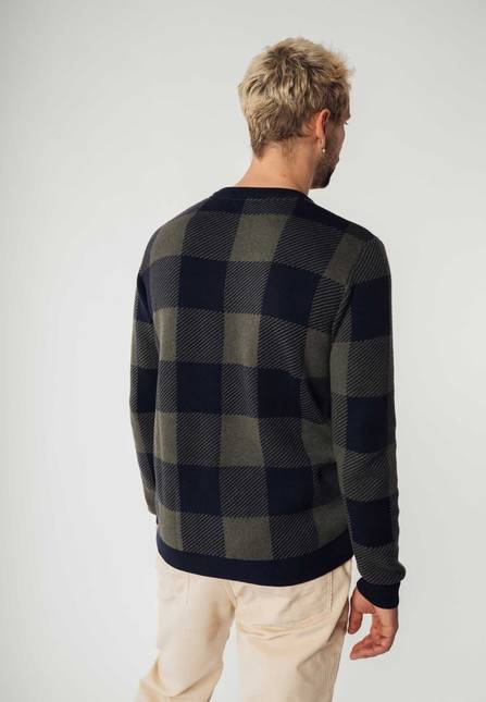 Melawear Jacquard Strickpullover MANAV