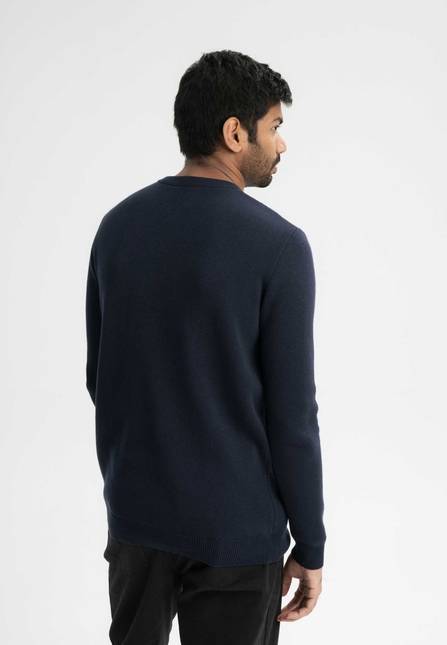 Melawear Jacquard Strickpullover MANAV
